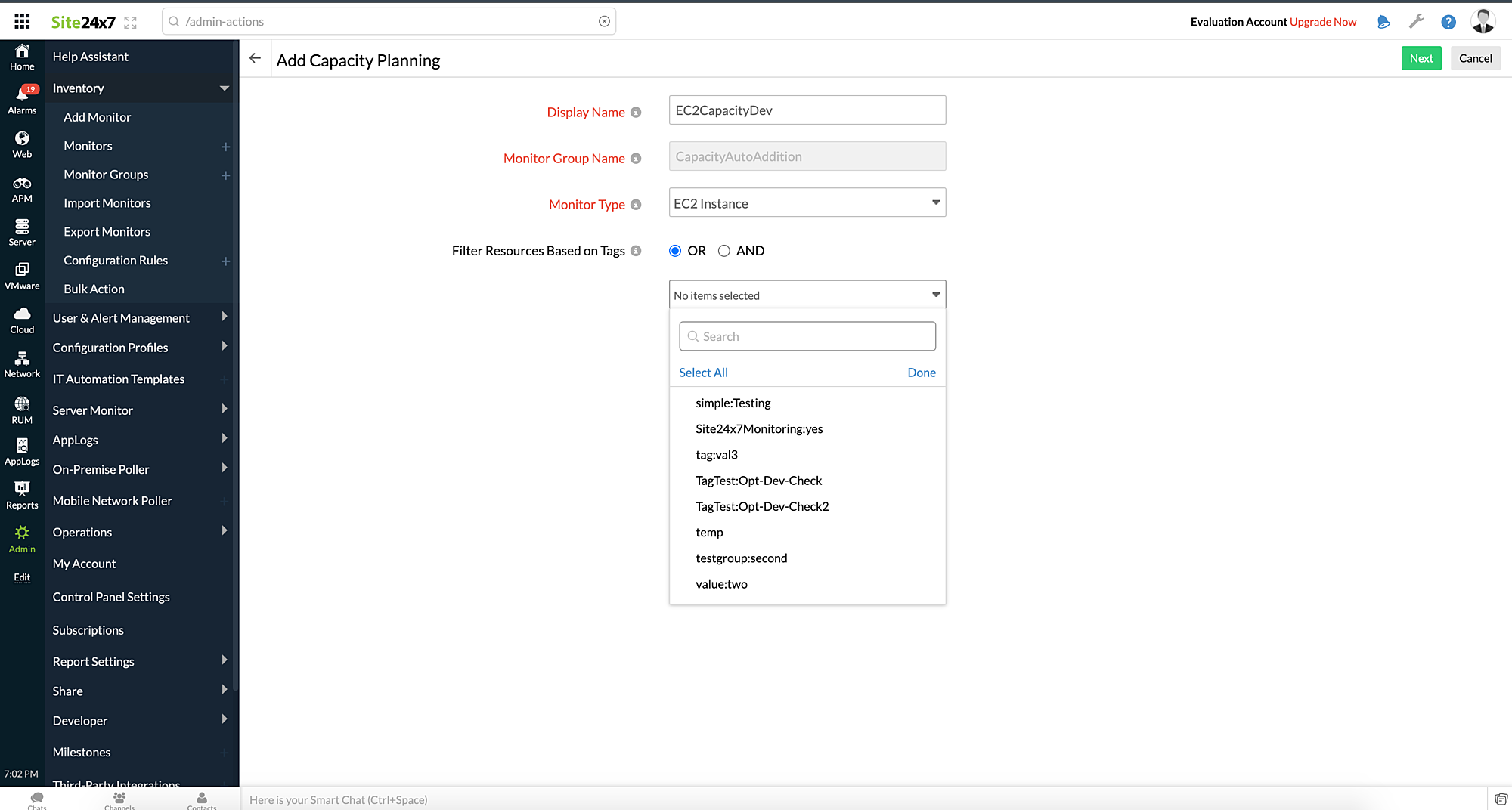 add-capacity-planning add-capacity-planning monitor
