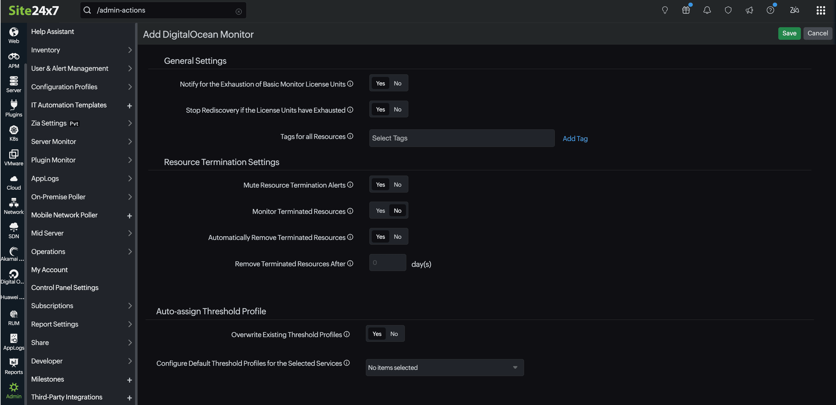 General Settings General Settings