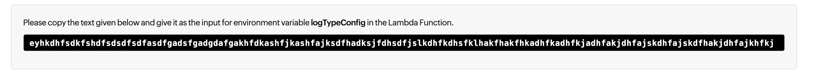 applogs-aws-environment-variable