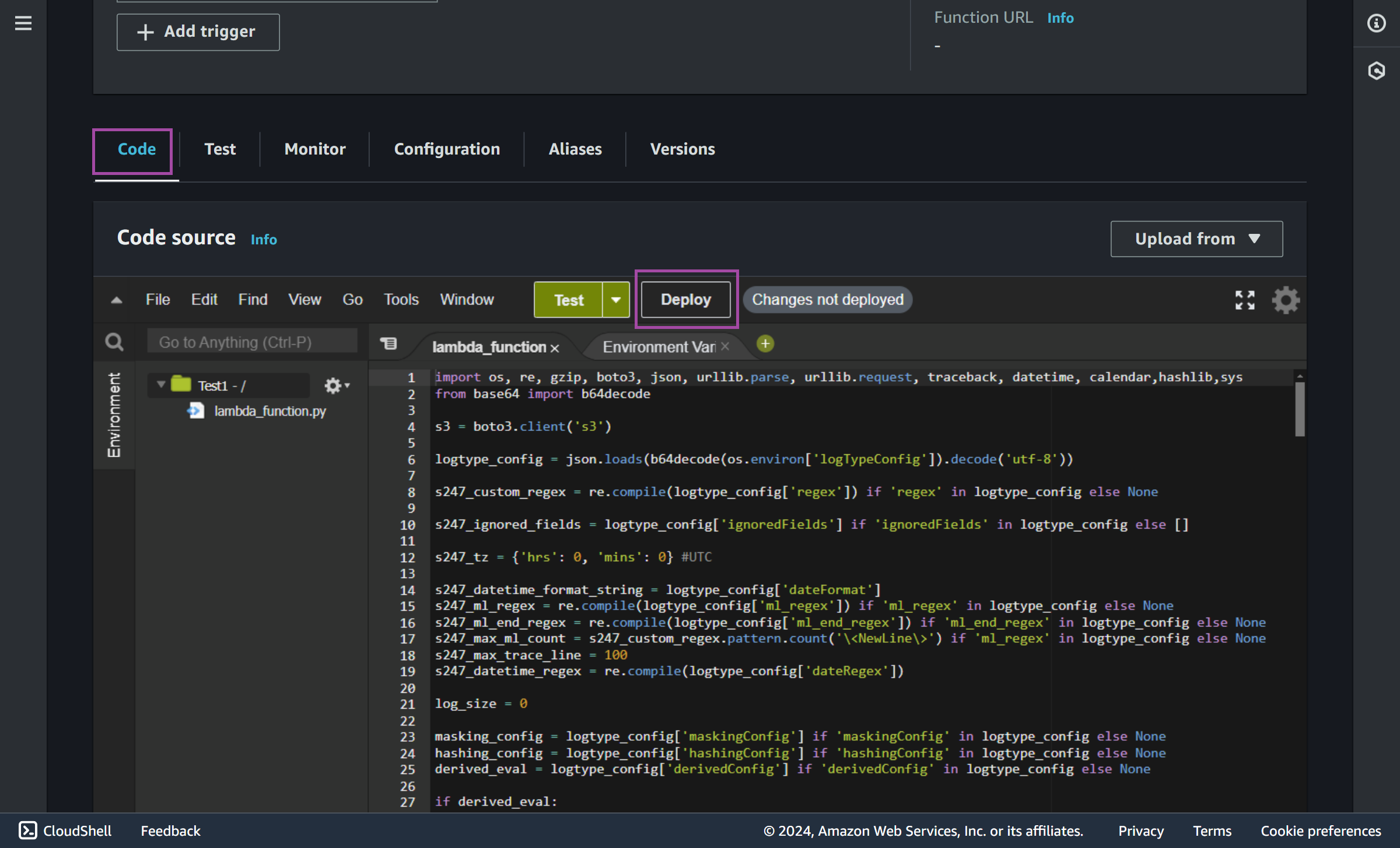 aws-deploy-code AWS deploy code