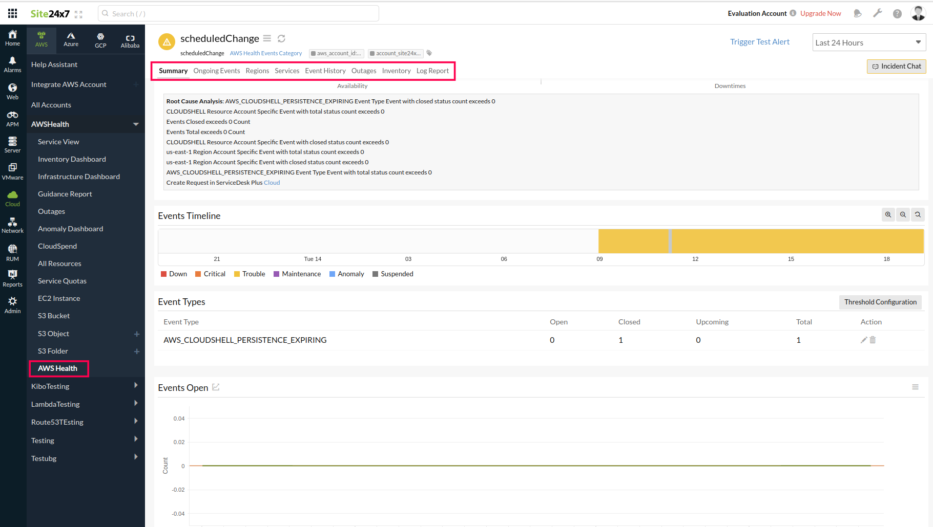 aws-health aws health monitoring