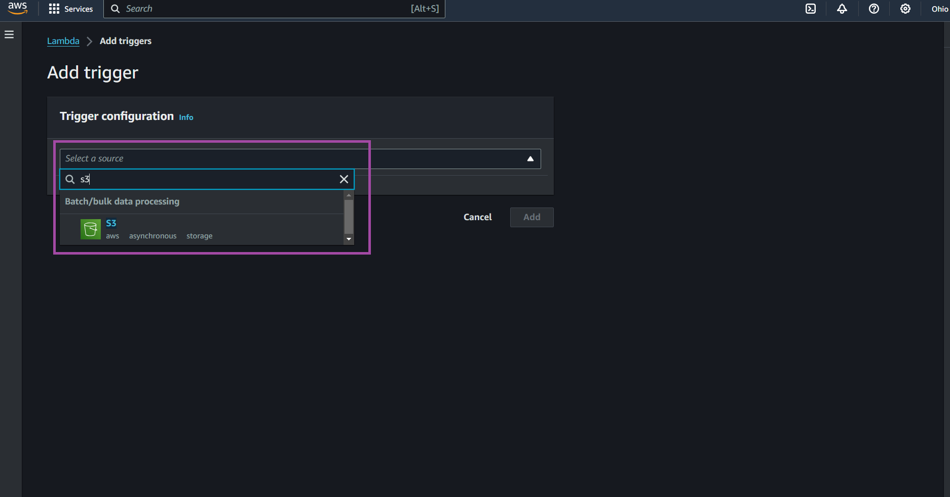 aws-source-s3 AWS S3 source