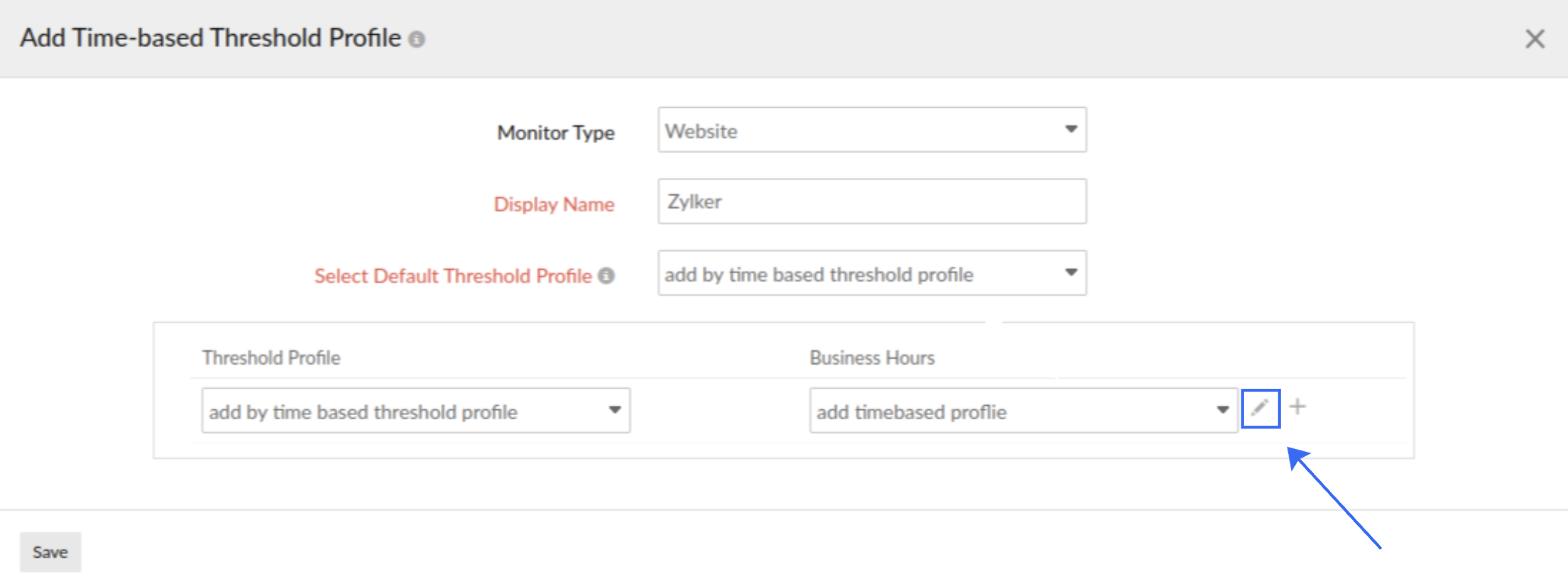 edit-business-hours-tbt edit business hours in time-based threshold profile