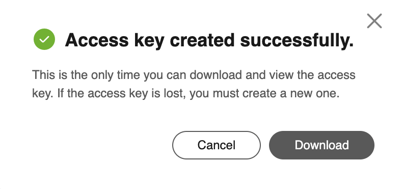 Access key download Access key download
