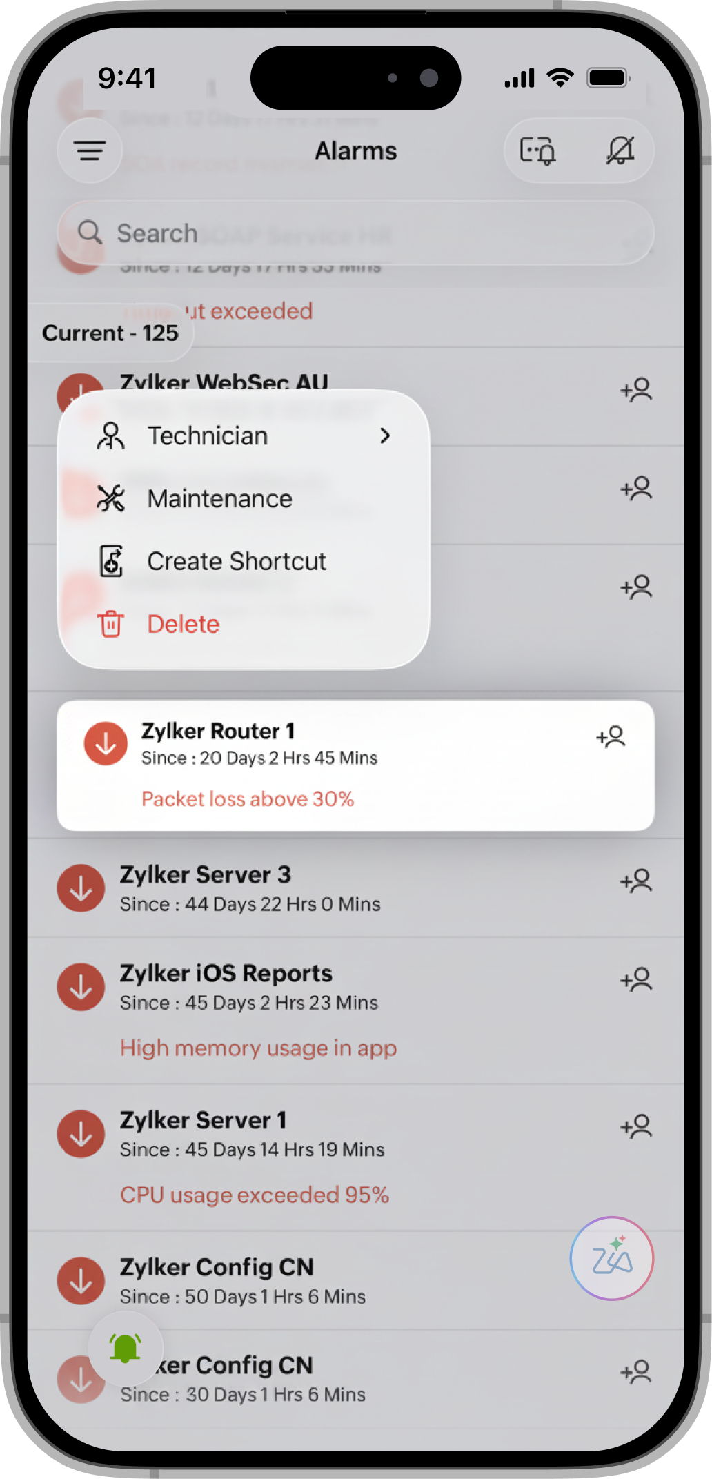 iOS Alarms Options iOS Alarms Options