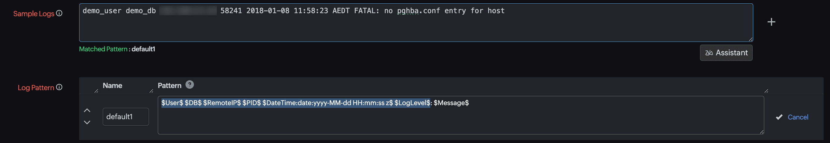 log-pattern-help Sample log