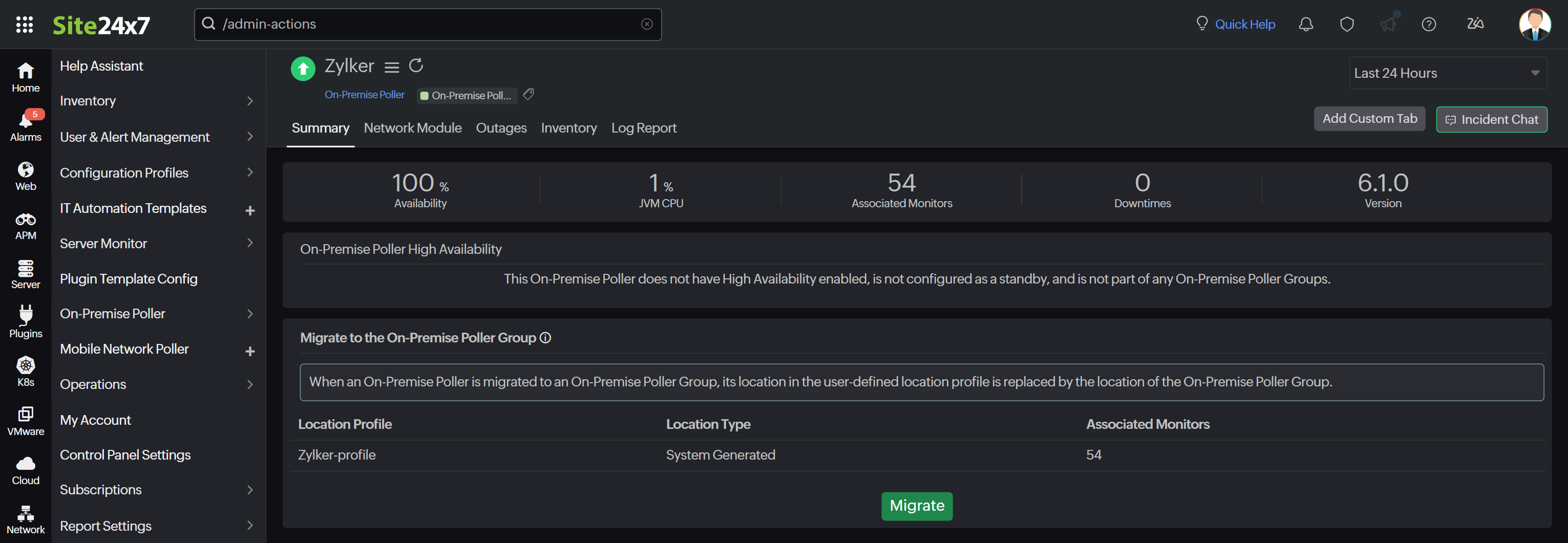 migrate-poller-group Migrating On-Premise Poller
