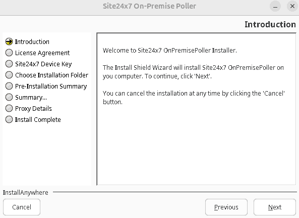 On-Premise Poller Linux Install 1 On-Premise Poller Linux Install 1