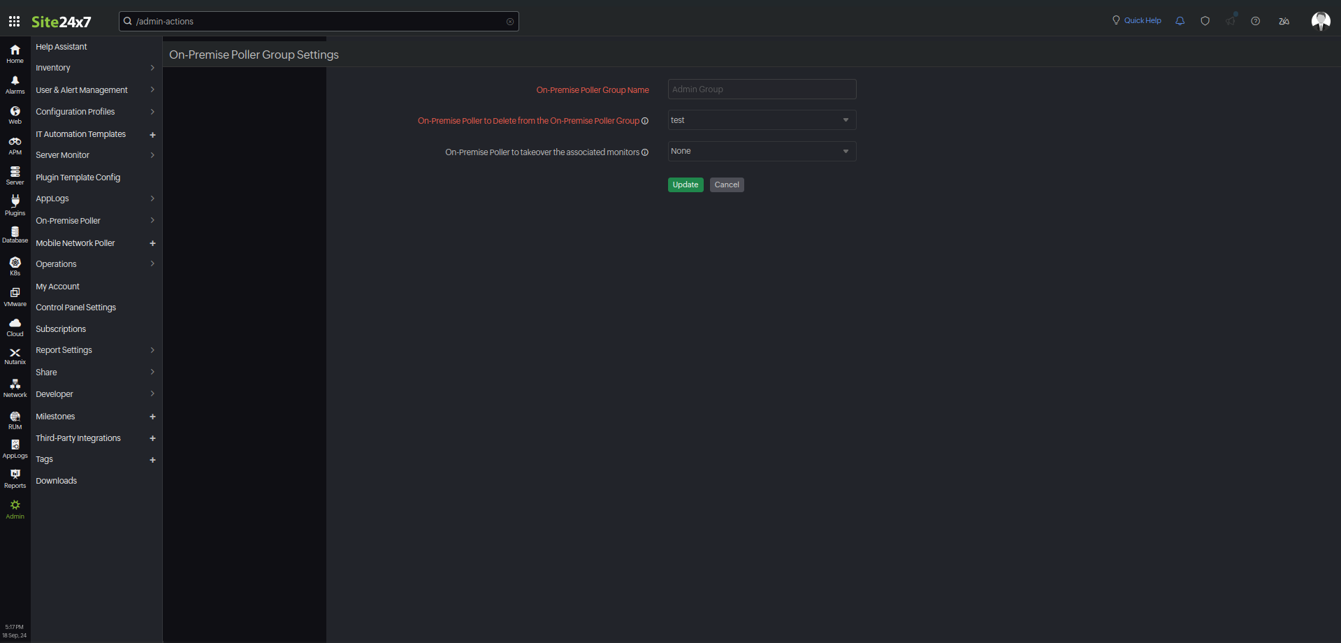 on-premise-poller-group-removal-settings Remove On-Premise Poller Group settings