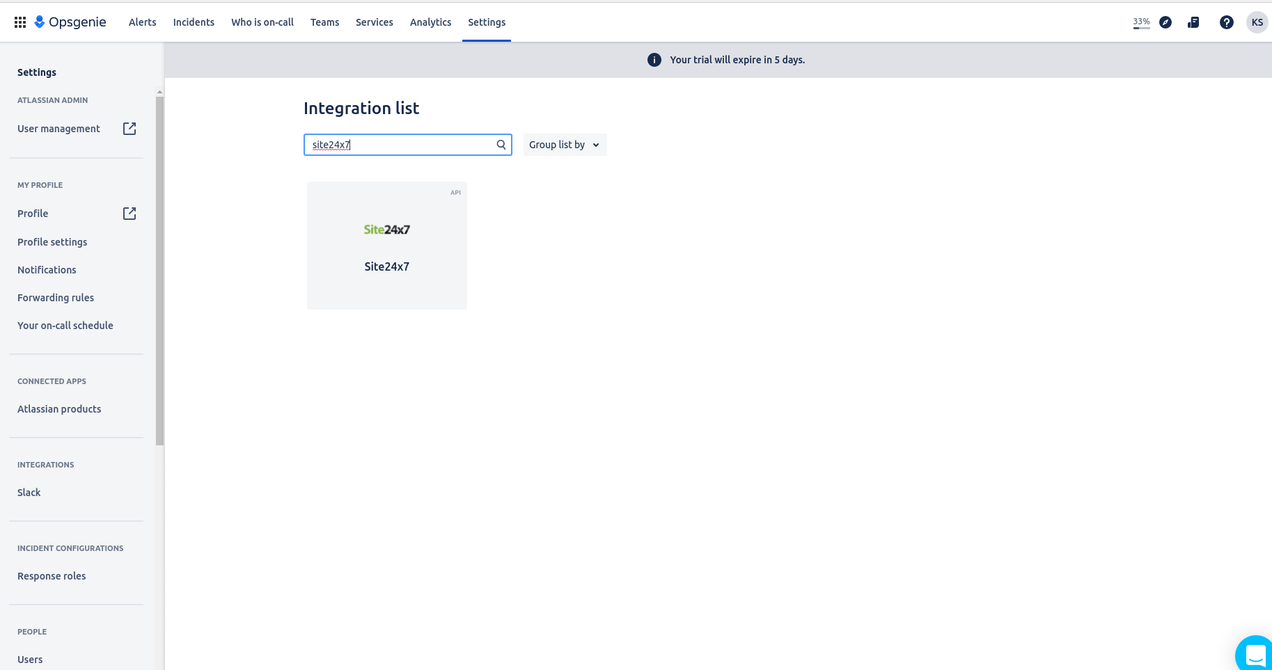 opsgenie-integration-site24x7 opsgenie integration with site24x7