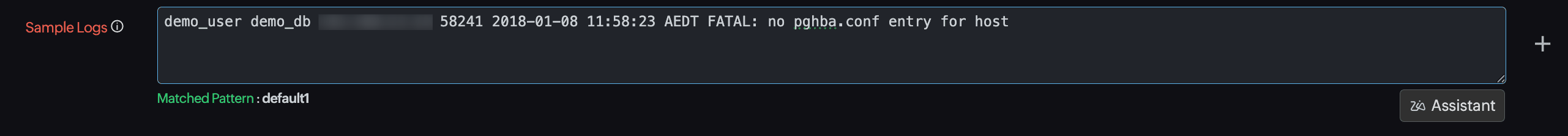 log-multiple Sample log