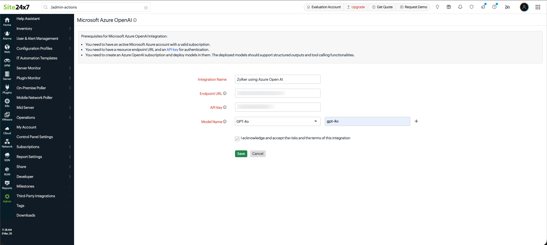 Microsoft Azure AI Integration Microsoft Azure AI Integration