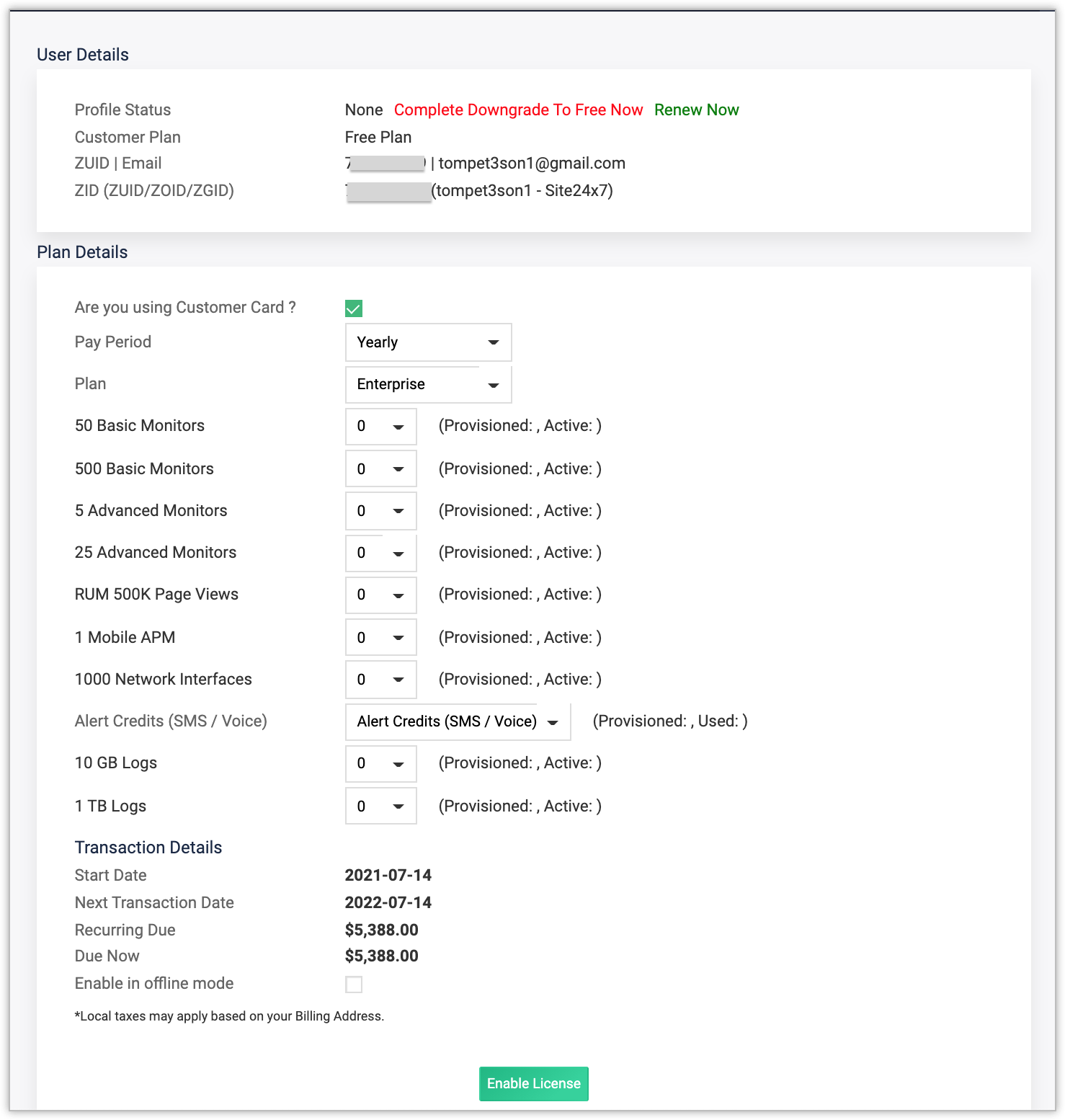 whmcs-manage-cx-details Manage customer details from WHMCS console